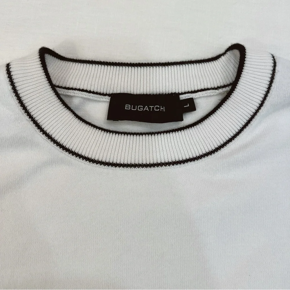 Bugatchi Solid Crew‎ Neck Sweater